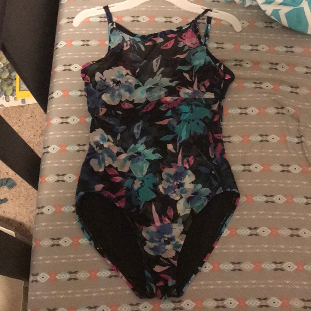floral swimsuit